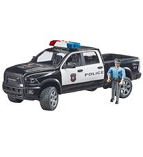 Bruder Car - RAM 2500 Police Car w. Police Officer - 02505