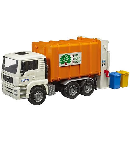 Bruder Lastbil - MAN TGA sopbil - 02772