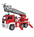 Bruder Auto - MAN TGA -paloauto Valolla ja ääni - 02771