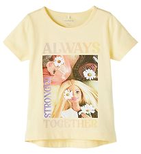 T-Shirt Name It - NmfAbeline Barbie - Double Cream