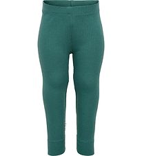Leggings Hummel - hmlRene Tights - Rib - Sea Pin