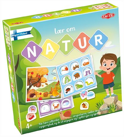 TACTIC Board Game - Learn About Natural - Danish