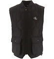 Calvin Klein Puffer Vest - Quilted - Black
