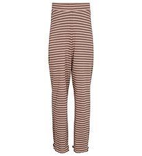 Filles Pantalon Sofie Schnoor - Rayures - Chaud Brown
