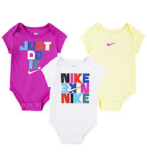 Bodies m/c Nike - 3 Pack - Blanc/Violet/Jaune