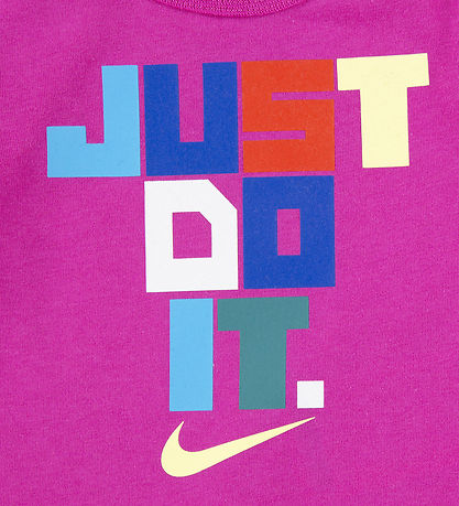 Nike Bodysuits s/s - 3-Pack - White/Purple/Yellow