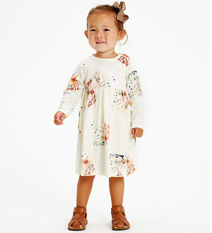 The New Siblings Dress - TnsGaige - White Swan Coral