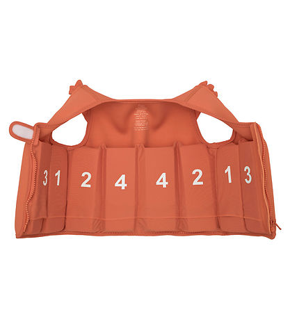 Vanilla Copenhagen Swim Vest - Deep Coral