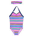 Maillot de Bain av. Bandeau Color Kids - Azur Blue