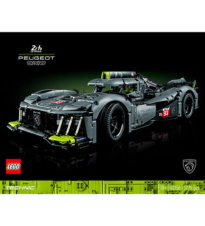 LEGO® Technic - Peugeot 9X8 24H Le Mans... 42156 - 1775 Parts