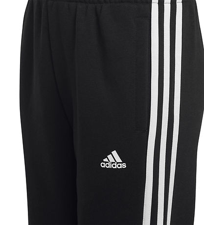 adidas Performance Sweatpants - U 3S FL PANT - Black/White