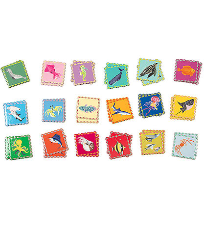 Eeboo Memory game - The sea