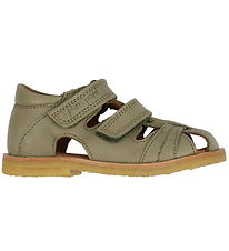 Sandales Pom Pom - Frotter la semelle deux - Dusty Olive