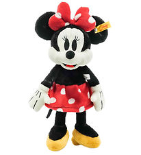 Steiff Knuffel - 31cm. - Minnie Mouse - Zwart/Rood