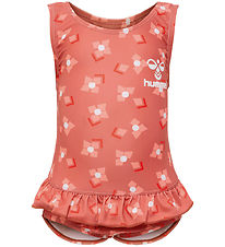 Hummel Swimsuit - hmlFilippa - Dusty Cedar