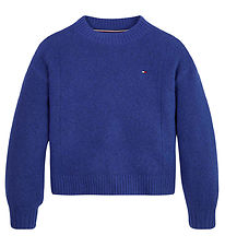 Blouse Tommy Hilfiger - Tricoté - Pointelle - Marine Voyage