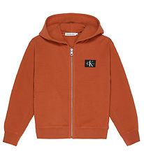 Gilet Calvin Klein - CKJ - Écusson ottoman zippé - Auburn