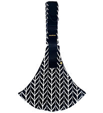 Wildride Baby Carrier - Feathers - Black/White