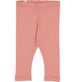 Wheat Leggings - Rib - Gamalt Rose