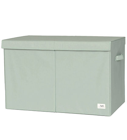 3 Sprouts Storage Box w. Lid - 63 x 38 x 39 - Green