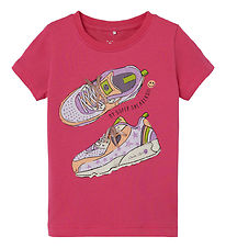 T-Shirt Name It - NmfKathine Box - Rose Flambé