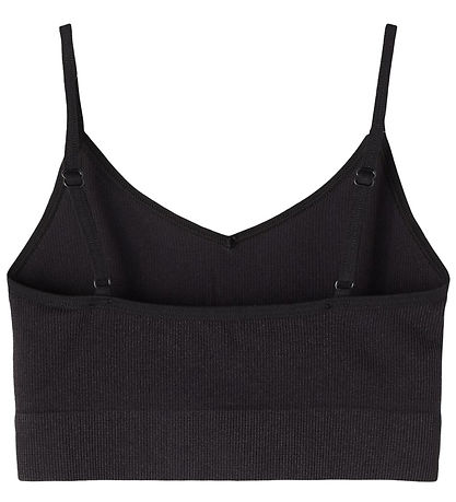LMTD Bralette - 2-Pack - Noos - NlfKailey - Black