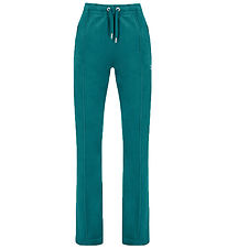 Pantalon de Jogging Juicy Couture - Velours - Deep Lagune