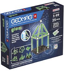 Geomag Magneetset - Glow Gerecycled - 25 Onderdelen