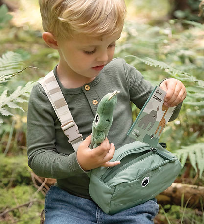 Done by Deer Shoulder Bag - Quilted Cross-Over Kids - Croco Gree