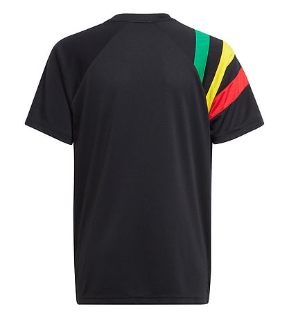 adidas Performance T-paita - Fortore23 JSY Y - Musta/Keltainen/P