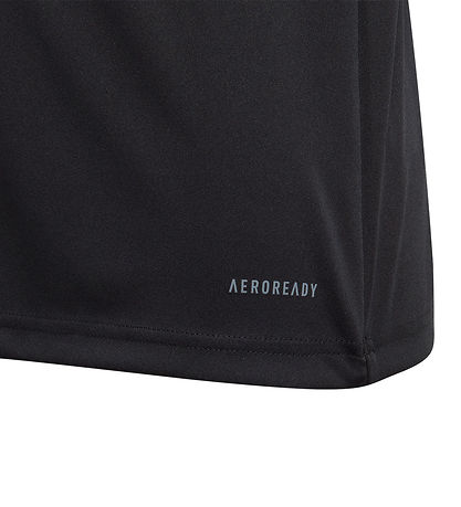adidas Performance T-paita - Fortore23 JSY Y - Musta/Keltainen/P