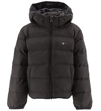 GANT Puffer Jacket - Light Padded Shield - Black