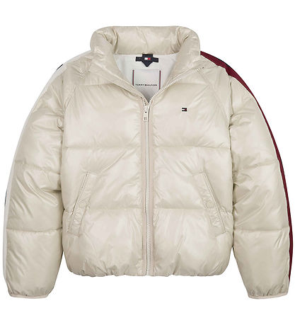Tommy Hilfiger Puffer Jacket - Global Stripe Pouf - Classic+ Bei