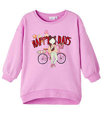 Sweat-shirt Name It - NmfKirsten - Violet Tulle