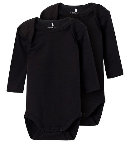 Name It Body l/ä - Noos - NbnBody - 2er-Pack - Schwarz