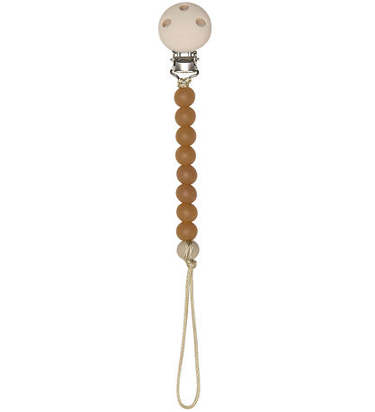 That's Mine Pacifier Clip - Abel - Tranperant Brown