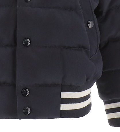 Moncler Donsjas - Duiken - Navy m. Logo