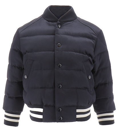 Moncler Donsjas - Duiken - Navy m. Logo