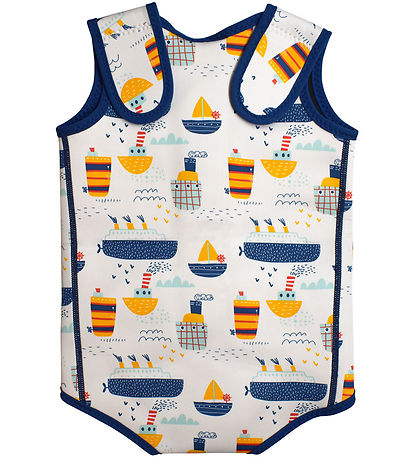 Splash About Wetsuit - Baby Wrap - UV50+ - Tug Boat