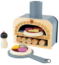 Tender Leaf Wooden Toy - Pizza oven - 18 Parts