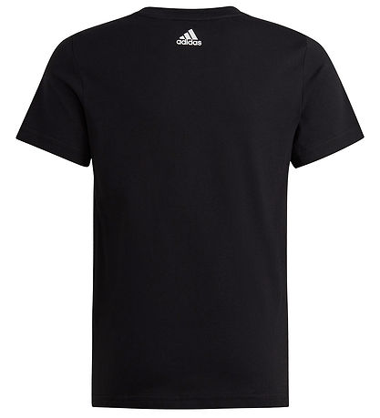 adidas Performance T-shirt - G LIN T - Black/White