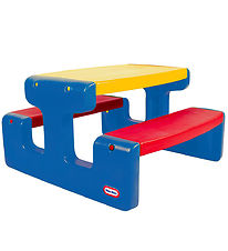 Little Tikes Table/Bench set - 83x74x47 cm - Primary