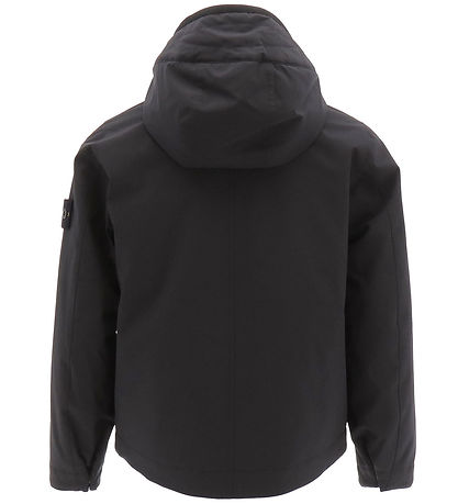 Stone Island Softshell jakki M. Fóður - Svart