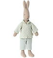 Maileg Soft Toy - Rabbit - Size 1 - 27 cm - Pajama Set
