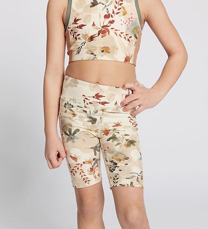 Rethinkit Bicycle Shorts - Gigi - Flower Camouflage