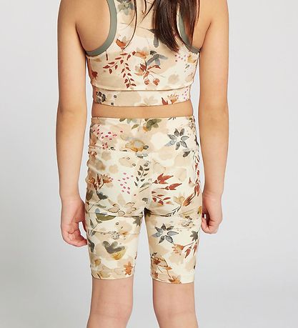 Rethinkit Bicycle Shorts - Gigi - Flower Camouflage