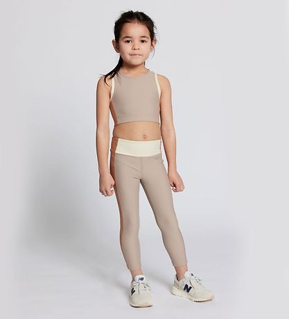 Rethinkit Sports Tops - Cropped - Thilde - Mocha