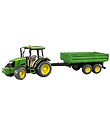 Bruder Work Machine - John Deere 5115M w. Trailer - 02108
