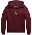 Polo Ralph Lauren Hættetrøje - Bordeaux m. Logo