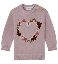 Blouse Name It - Tricoté - NbfLifine - Violet Ice